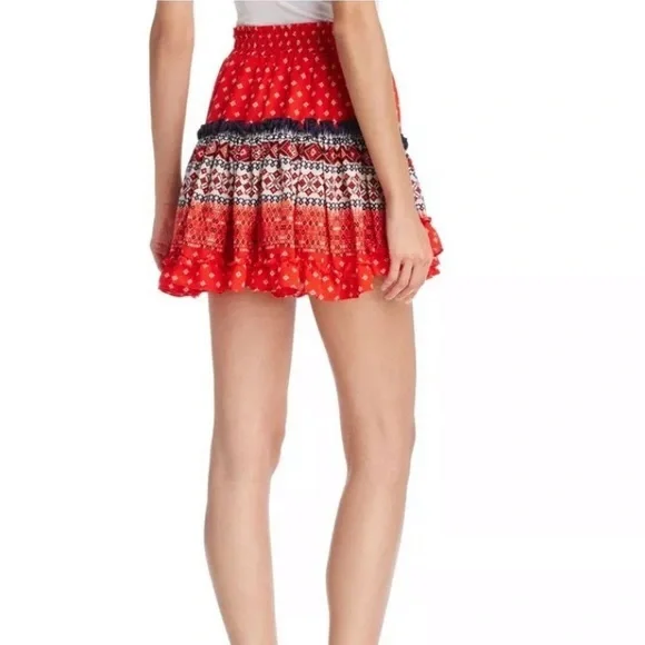 Misa Los Angeles Tania Ruffled Mini Skirt - Picture 5 of 8